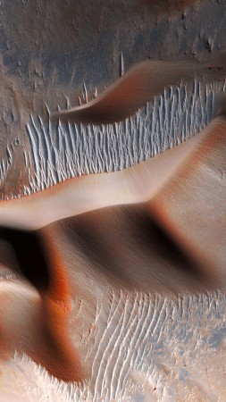 dunes, desert, sand, 4K (vertical)