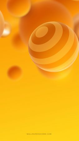 abstract, 3D, colorful, pearls, 8k (vertical)