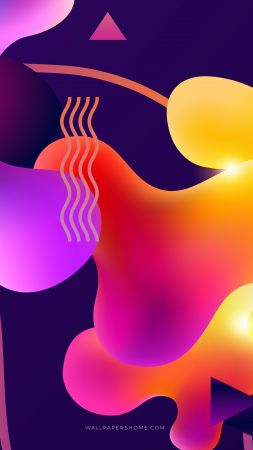 abstract, 3D, colorful, 8k (vertical)