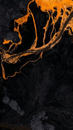 ColorOS 7, Android 10, abstract, 4K (vertical)