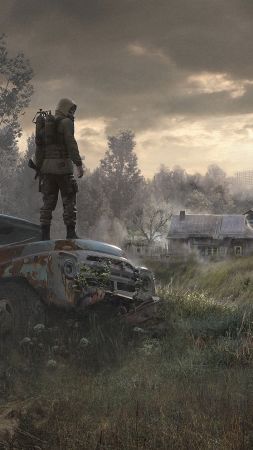 S.T.A.L.K.E.R. 2, screenshot, 4K (vertical)