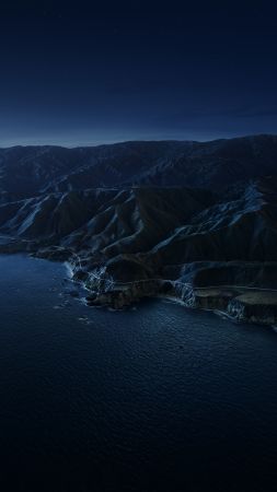 macOS Big Sur, night, Apple October 2020 Event, 5K (vertical)