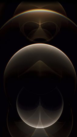 iPhone 12 Pro, gold, abstract, Apple October 2020 Event, 4K (vertical)