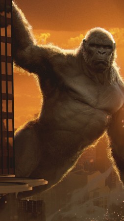 Godzilla vs Kong, 4K (vertical)