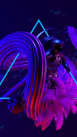 Opera, abstract, colorful, HD (vertical)