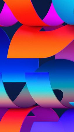iPhone 14, abstract, iOS 16, HD (vertical)