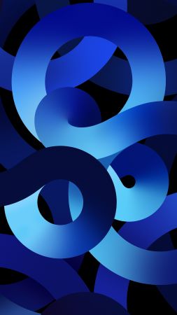 iPad Air 2022, abstract, iPadOS 16 (vertical)