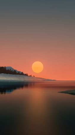 Windows 11, landscape, Microsoft, 4K (vertical)