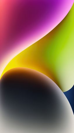 iPhone 14, abstract, iOS 16, 4K (vertical)