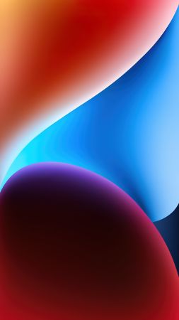 iPhone 14, abstract, iOS 16, 4K (vertical)