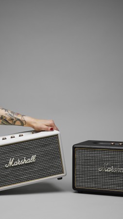 Marshall Stanmore, review, headphones, speaker, bluetooth, unboxing, nostalgia, retro, stereo (vertical)