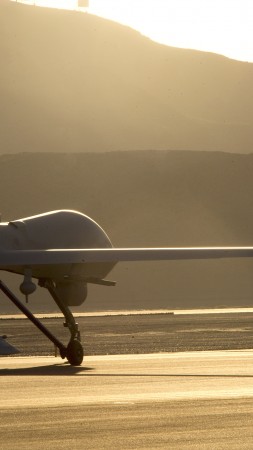MQ-9 Reaper, MQ-9, drone, Combat, USA Army, landing (vertical)