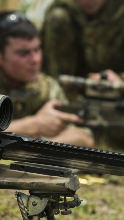 Balikatan, sniper rifle, sniper, soldier, Balikatan 2015 (vertical)