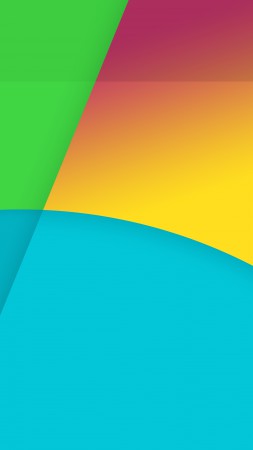 android, 4k, 5k wallpaper, abstract, yellow, blue, green (vertical)