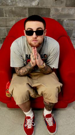 Mac Miller, Top music artist and bands, rapper, singer (vertical)