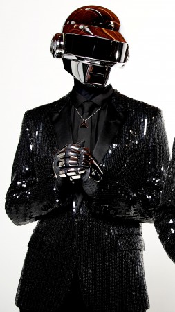 Daft Punk, Top music artist and bands, electronic, Guy-Manuel de Homem-Christo, Thomas Bangalter (vertical)