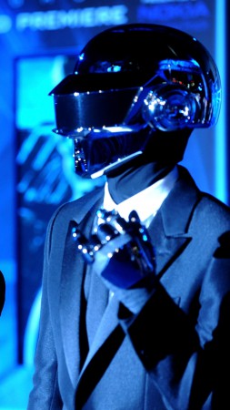 Daft Punk, Top music artist and bands, electronic, Guy-Manuel de Homem-Christo, Thomas Bangalter (vertical)