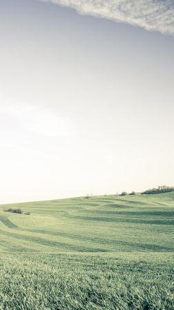 Ansbach, 4k, 5k wallpaper, Germany, meadows, sky (vertical)