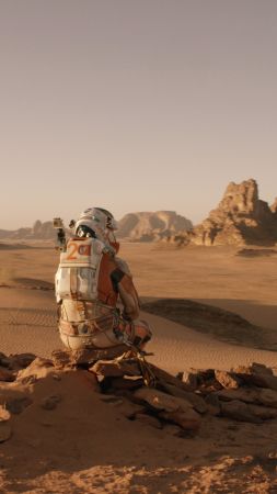 The Martian, Best Movies of 2015, movie, Matt Damon (vertical)
