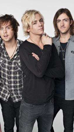 R5, Top music artist and bands, Ross Lynch, Riker Lynch, Rocky Lynch, Rydel Lynch, Ellington Ratliff (vertical)