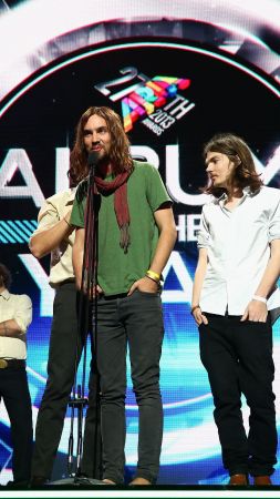 Tame Impala, Top music artist and bands, Kevin Parker, Dominic Simper, Jay Watson, Cam Avery, Julien Barbagallo (vertical)