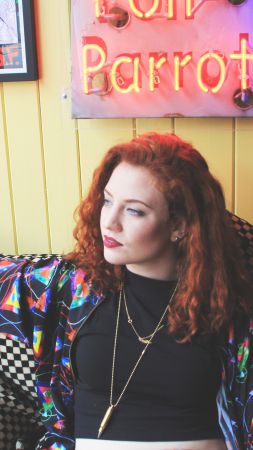 Jess Glynne, Top music artist and bands, red (vertical)