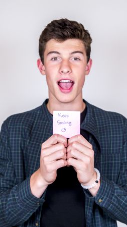 Shawn Mendes, Top music artist and bands, blogger (vertical)