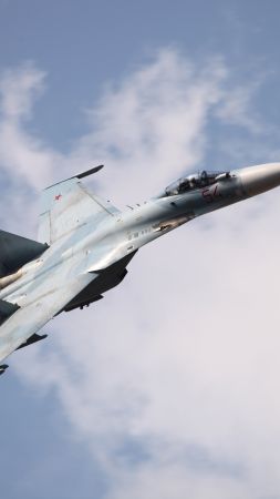 Su-27, fighter, Russian Army (vertical)