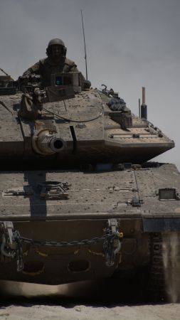 Merkava Mk.4M, tank, German Army (vertical)