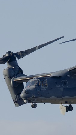 V-22 Osprey, tiltrotor, multi-mission aircraft, Bell, Boeing, US Army, U.S. Air Force (vertical)