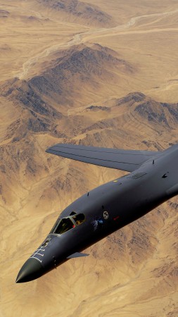 B-1, Lancer, supersonic, strategic bomber, Rockwell, U.S. Air Force, Boeing (vertical)