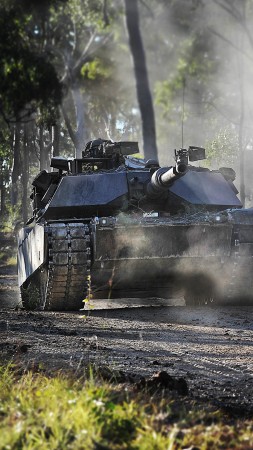 Abrams M1A1, tank, U.S. Army (vertical)