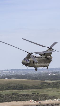 CH-47, Chinook, Boeing, transport helicopter, US Army (vertical)