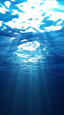 Windows, 4k, 5k wallpaper, 8k, ocean, underwater, deep (vertical)