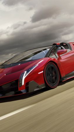 Lamborghini Veneno, supercar, Concept car (vertical)