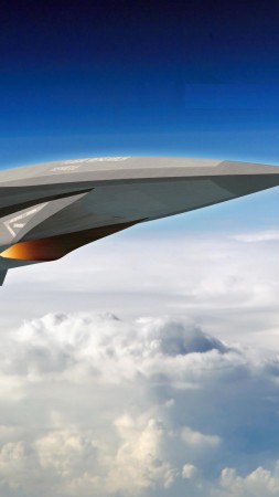 SR-72, Lockheed, Hypersonic Unmanned Reconnaissance Aircraft, Darpa, future aircraft, jet, plane, aircraft, U.S. Air Force (vertical)