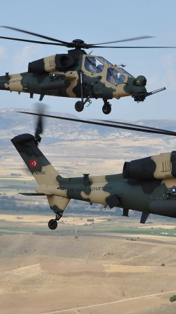 Agusta Westland T-129, AgustaWestland, attack helicopter, Turkish Aerospace Industries (vertical)