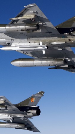 Mirage 2000, attack, Aircraft, France Air Force, France army (vertical)