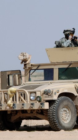 Humvee, light truck, United States military, U.S. Army (vertical)
