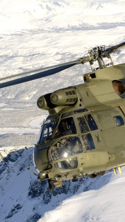 Eurocopter EC225, Super Puma, helicopter, fighter, European Air Force (vertical)