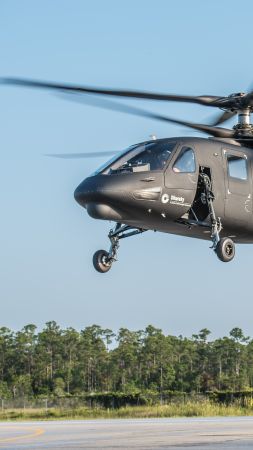 SIKORSKY S-97 RAIDER, fighter helicopter, fighter, U.S. Air Force,  (vertical)