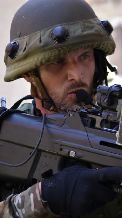 FN F2000, 5.56×45mm, NATO, assault rifle,  (vertical)