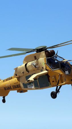 Eurocopter Tiger, attack helicopter, French Air Force, Australian Air Force, German Air Force (vertical)
