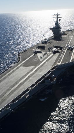 USS Gerald R. Ford, CVN-68, lead ship (vertical)