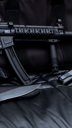 Gsg 5, M1911, knife, TACTICAL GOGGLES (vertical)