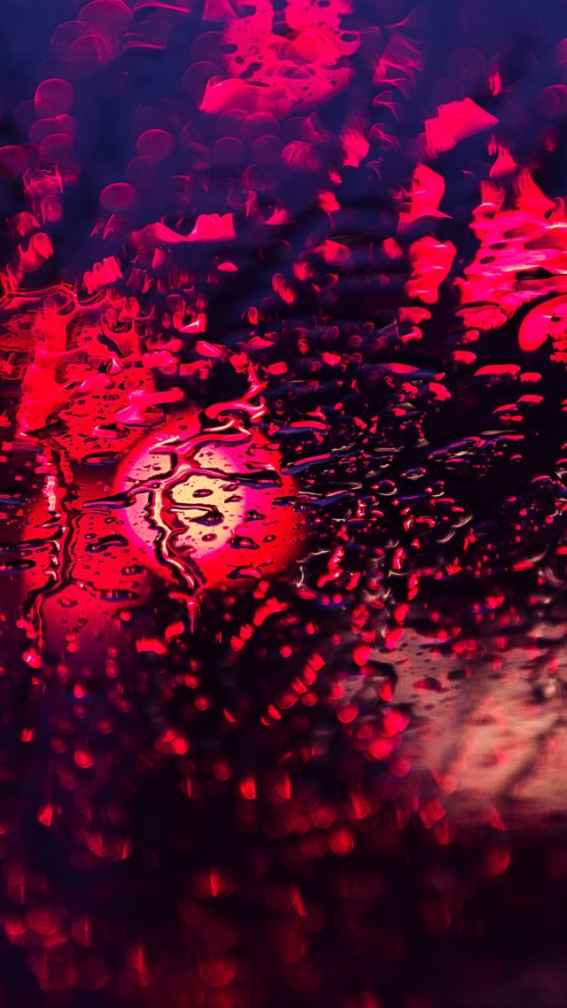 water, lights, 4k (vertical)
