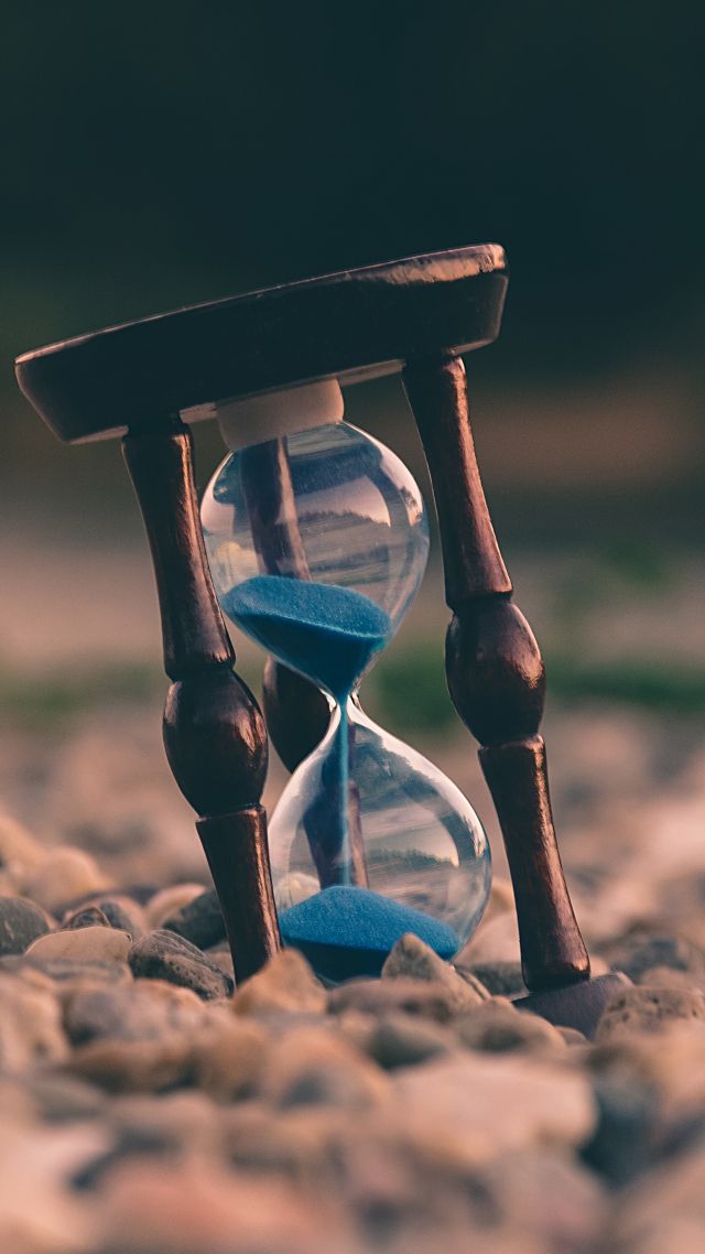Hourglass, rocks, 4K, 6K (vertical)