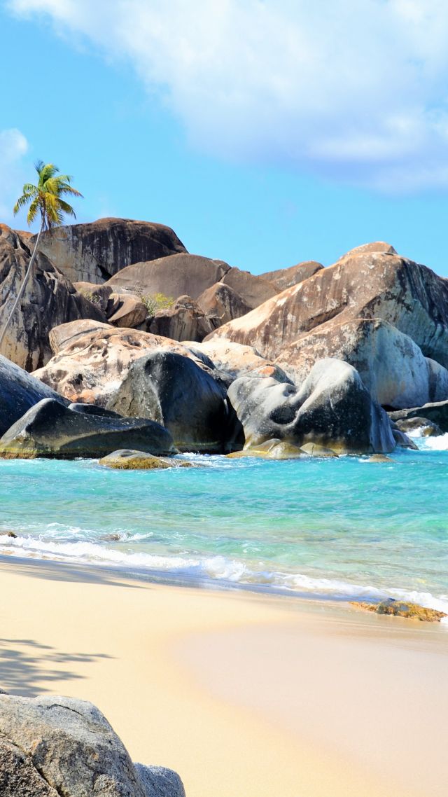 The Baths, Virgin Gorda, British Virgin Islands, Best beaches of 2016, Travellers Choice Awards 2016 (vertical)